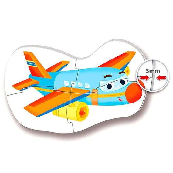 Means of Transport My First Puzzle 3-6-9-12pcs - Puzzles - Gifts - Techbox