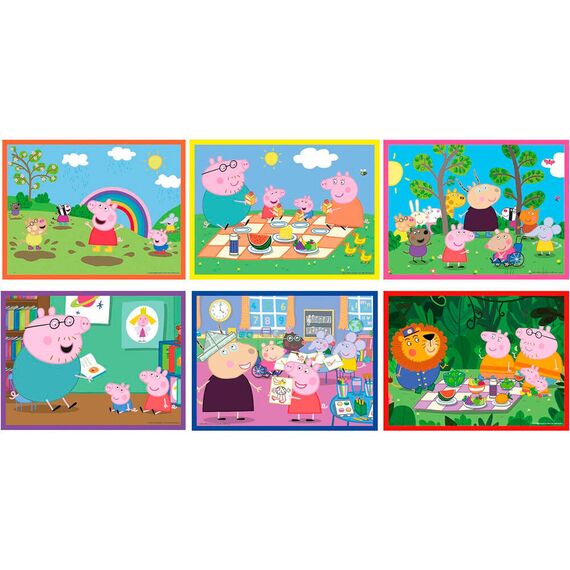 Peppa Pig puzzle 12pcs |  Techbox