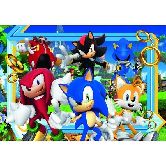 Sonic the Hedgehog puzzle 180pcs - Puzzles - Gifts - Techbox