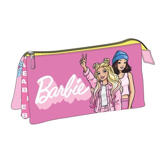 Barbie triple pencil case |  Techbox