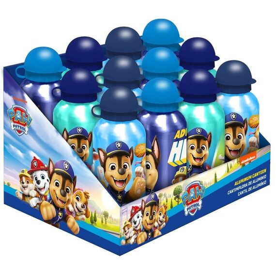 Paw Patrol assorted aluminium bottle 500ml - Mugs & Bottles - Gifts - Techbox