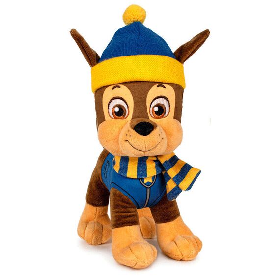 Paw Patrol Chase winter plush toy 27cm |  Techbox