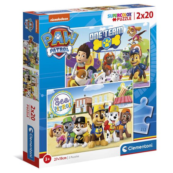 Paw Patrol puzzle 2x20pcs |  Techbox