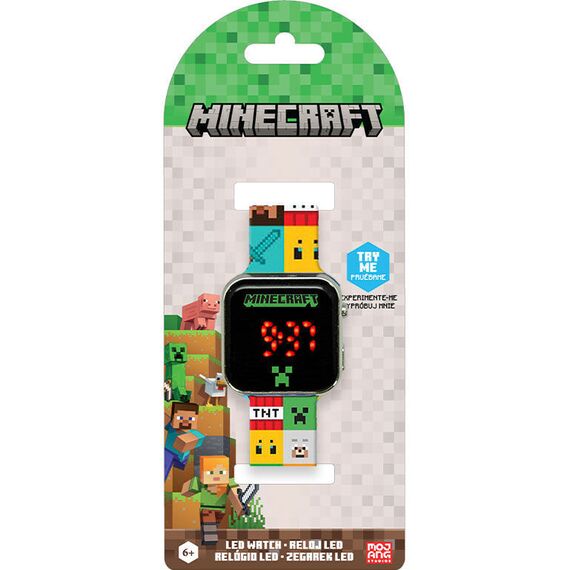 Minecraft led watch - Various - Gifts - Techbox