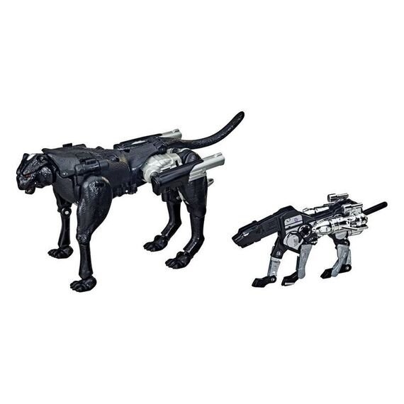 Transformers War From Cybertron Covert Agent Ravage + Decepticon Forever Ravage figures set 15cm - FIGURES - Product details