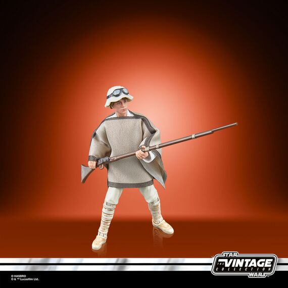 Star Wars Landspeeder + Luke Skywalker figure