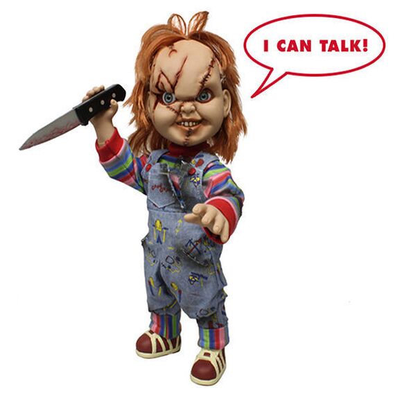 Chucky Child's Play talking figure 38cm |  Techbox
