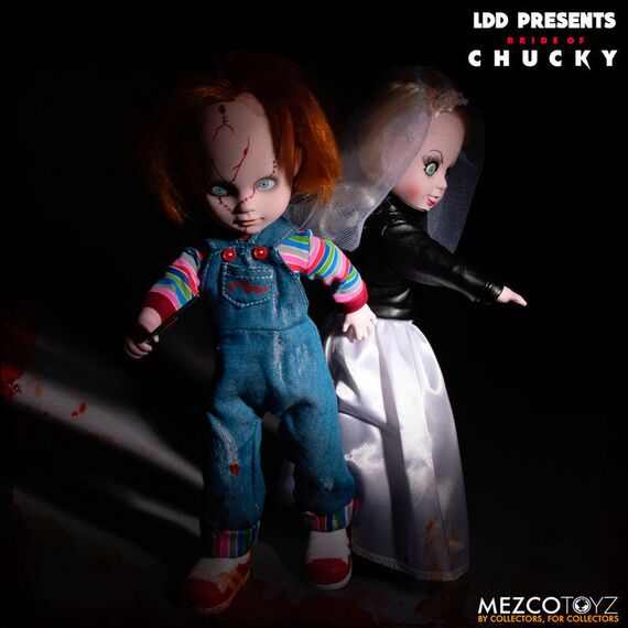 Living Dead Dolls Chucky and Tifanny pack 2 figures 25cm - Dolls - Collectibles - Techbox