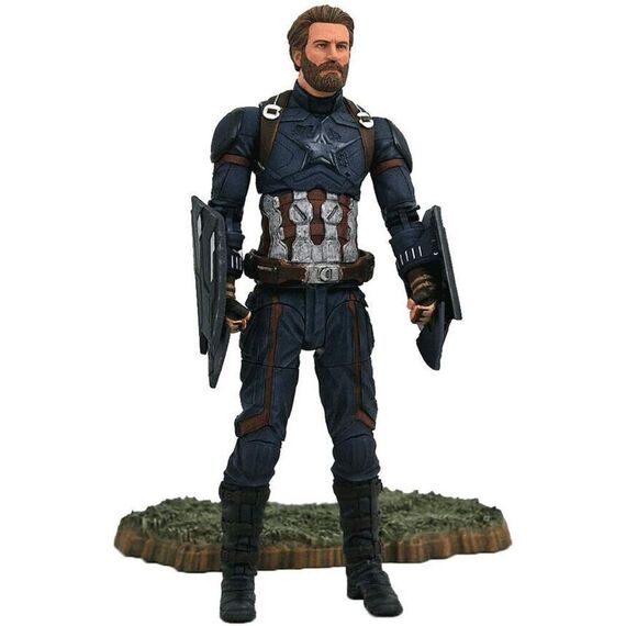 Marvel Avengers Captain America articulated figure 18cm |  Techbox