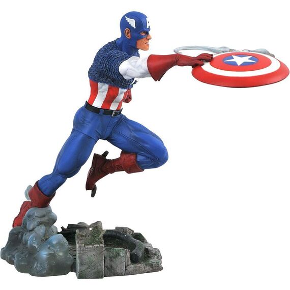 Marvel Comic Gallery Captain America statue 25cm - FIGURES