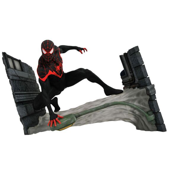 Marvel Comic Gallery Spiderman Miles Morales figure 18cm - FIGURES
