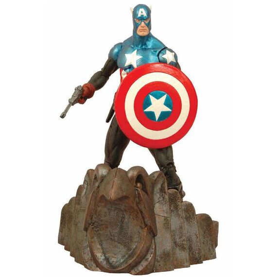 Marvel Select Captain America figure 18cm |  Techbox