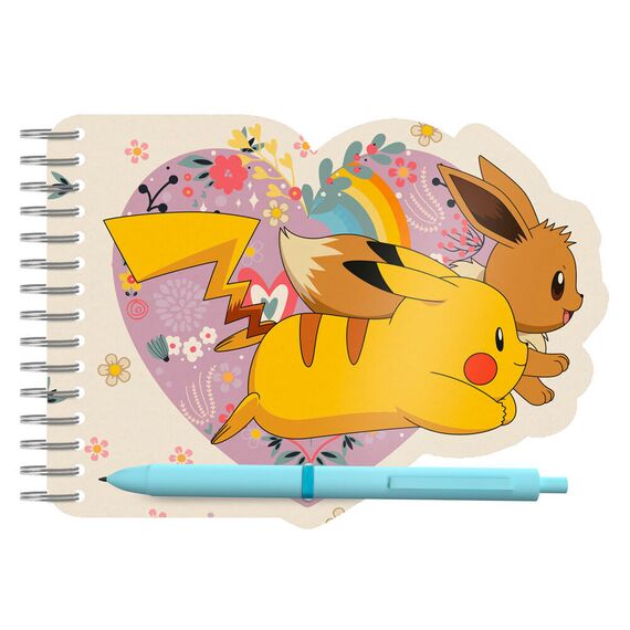 Pokemon Flowers set notebook + pen |  Techbox