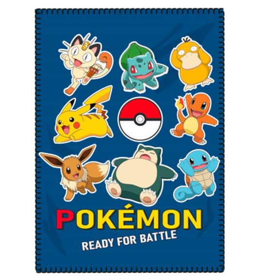 Pokemon polar blanket - Merchandise Linens - Various - Techbox