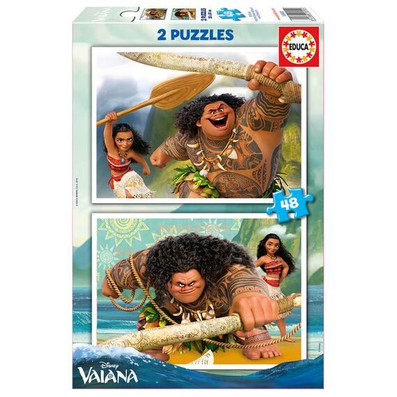 Disney Vaiana puzzle 2x48pcs - Puzzles - Gifts - Techbox