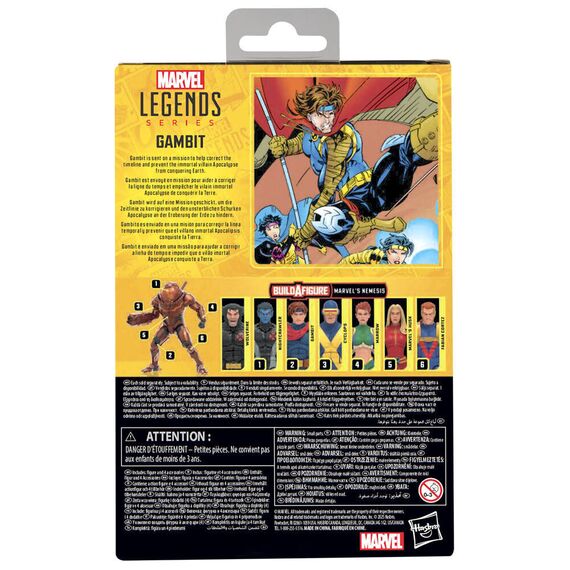 Marvel X-Men Gambit figure 15cm |  Techbox