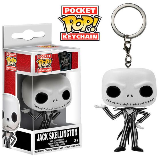 Pocket Pop Keychain Nightmare before Christmas Jack Skellington |  Techbox