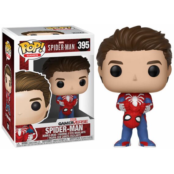 POP figure Marvel Spider-Man unmasked Spider-Man |  Techbox