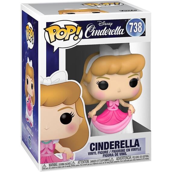 POP figure Disney Cinderella in Pink Dress - Funko POP - Collectibles - Techbox