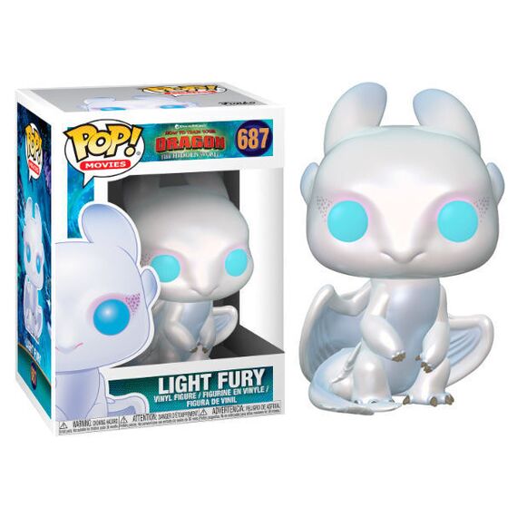 POP figure How to Train your Dragon 3 Light Fury |  Techbox