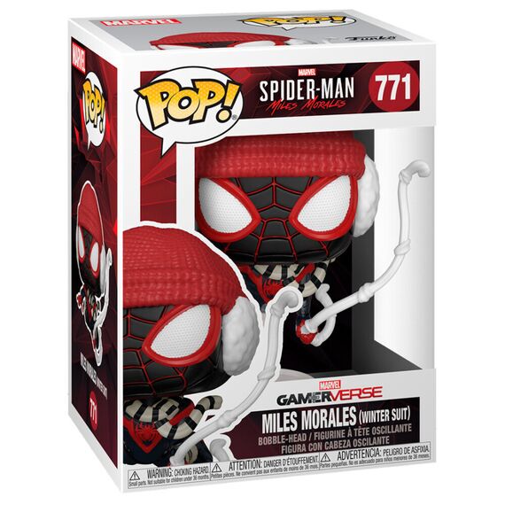 POP figure Marvel Spiderman Miles Morales Winter Suit - Funko POP - Collectibles - Techbox