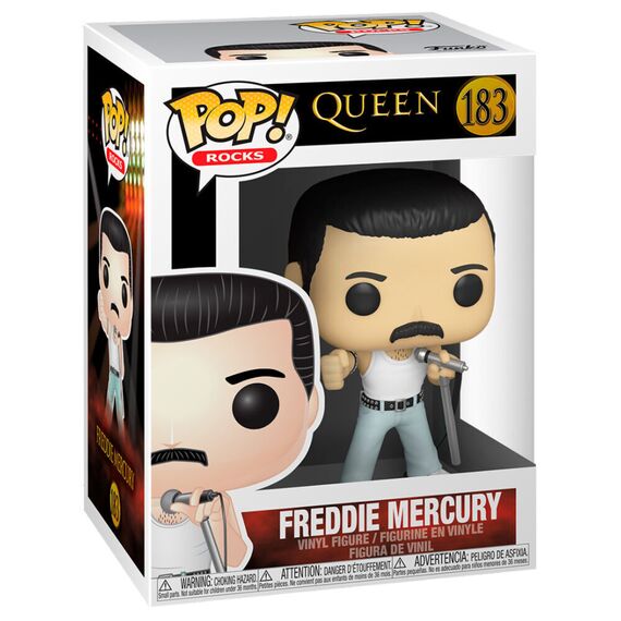 POP figure Queen Freddie Mercury Radio Gaga - FIGURES|POP VINYLS - Λεπτομέρειες προϊόντος