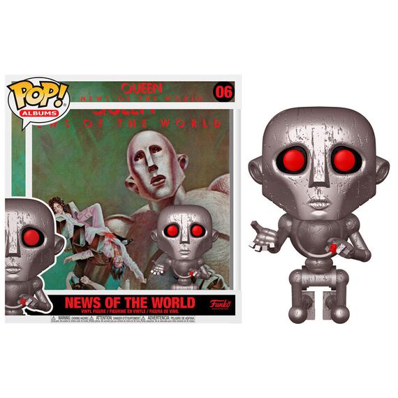 POP figure Queen News of the World with Album Case - Funko POP - Collectibles - Techbox