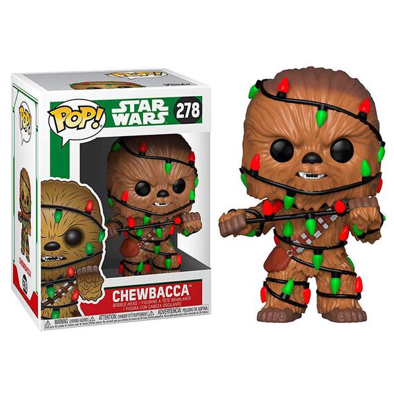 POP figure Star Wars Holiday Chewie with Lights - Funko POP - Collectibles - Techbox