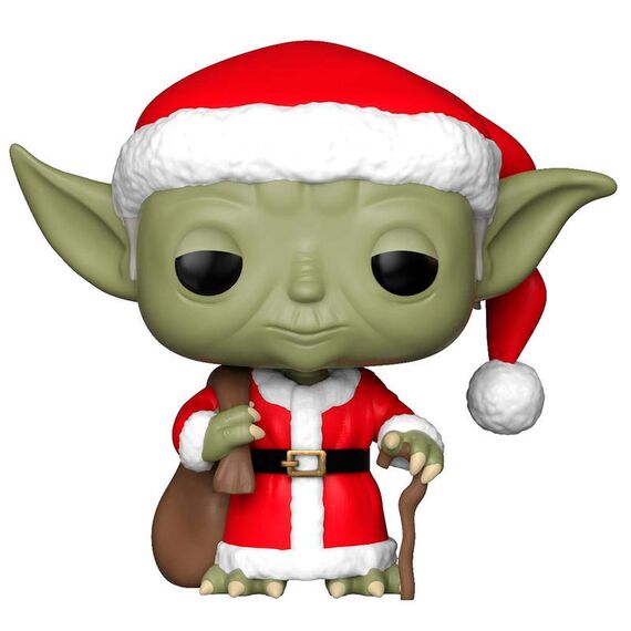 POP figure Star Wars Holiday Santa Yoda - Funko POP - Collectibles - Techbox