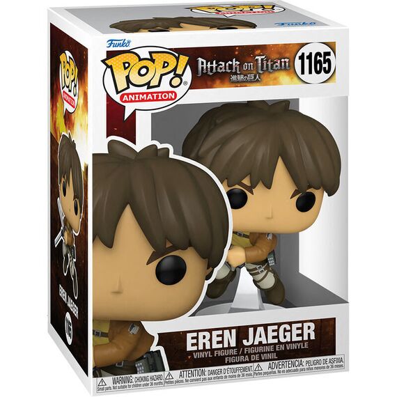 POP figure Attack On Titan Eren Jaeger - FIGURES|POP VINYLS - Λεπτομέρειες προϊόντος