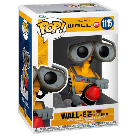 POP figure Disney Wall-E - Wall-E with Fire Extinguisher - FIGURES|POP VINYLS - Λεπτομέρειες προϊόντος