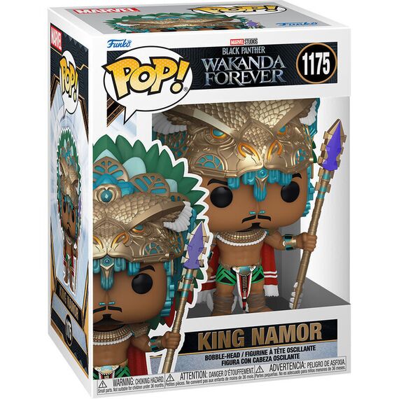 POP figure Marvel Black Panther Wakanda King Namor |  Techbox