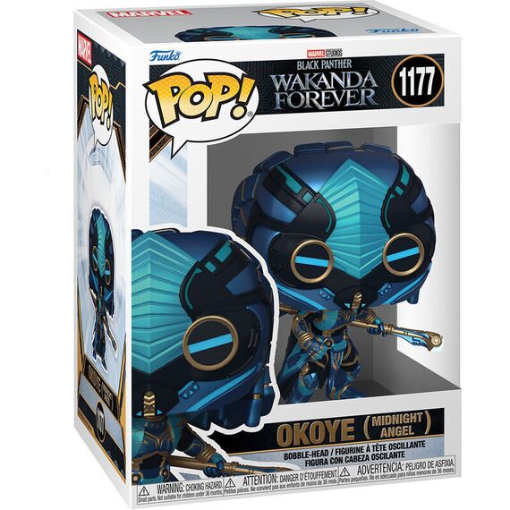POP figure Marvel Black Panther Wakanda Okoye |  Techbox