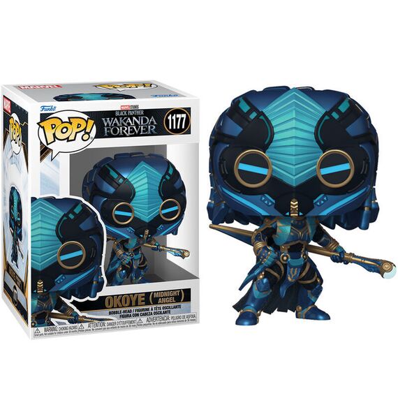POP figure Marvel Black Panther Wakanda Okoye |  Techbox