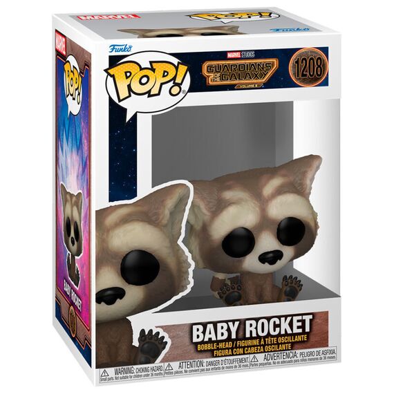 POP figure Marvel Guardians of the Galaxy 3 Baby Rocket - Funko POP - Collectibles - Techbox