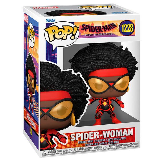 POP figure Marvel Spiderman Across the Spiderverse Spider-Woman |  Techbox