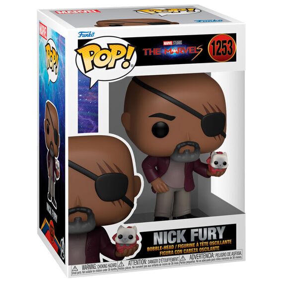 POP figure Marvel The MarvelS Nick Fury - Funko POP - Collectibles - Techbox