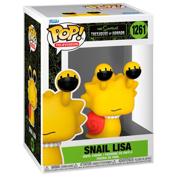 POP figure The Simpsons Snail Lisa |  Techbox