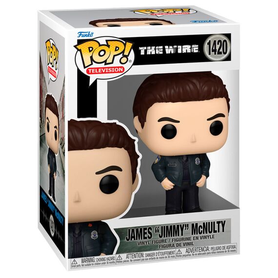 POP figure The Wire James Jimmy McNulty |  Techbox