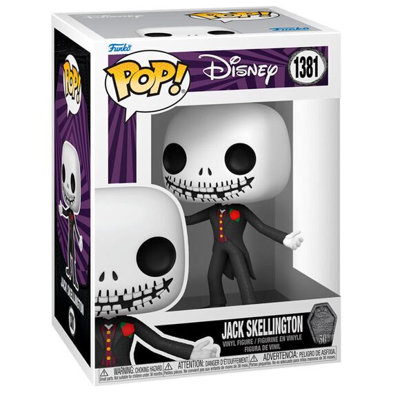 POP figure Disney Nightmare Before Christmas 30th Anniversary Jack Skellington - Funko POP - Collectibles - Techbox