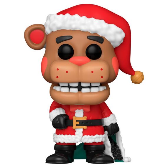POP figure Five Nights at Freddys Holiday Santa Freddy |  Techbox