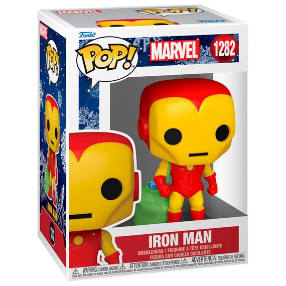 POP figure Marvel Holiday Iron Man |  Techbox