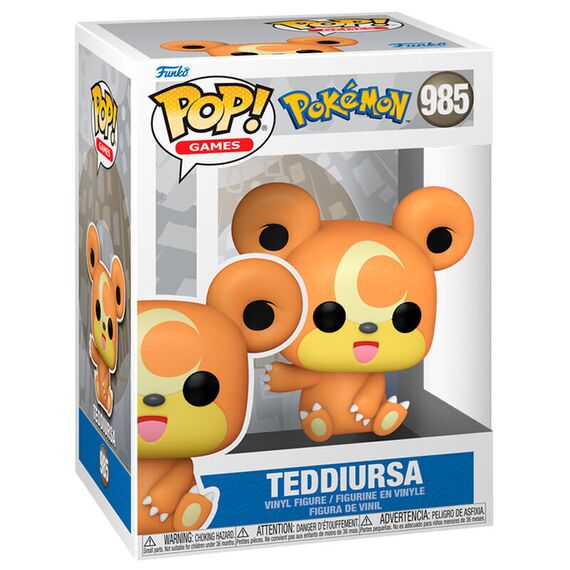 POP figure Pokemon Teddiursa - Funko POP - Collectibles - Techbox