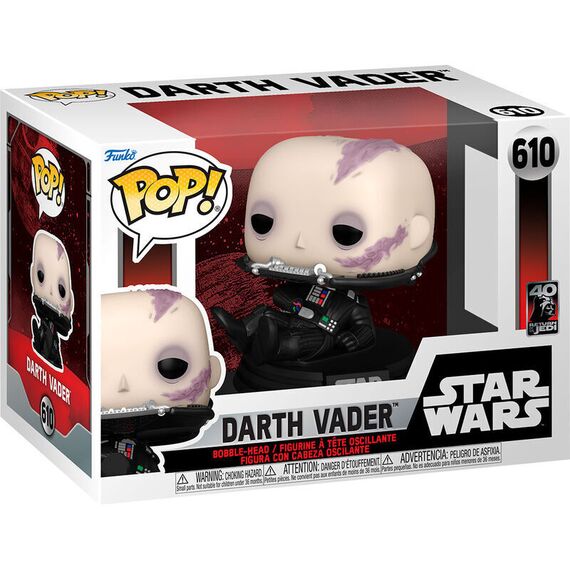POP figure Star Wars 40th Darth Vader |  Techbox