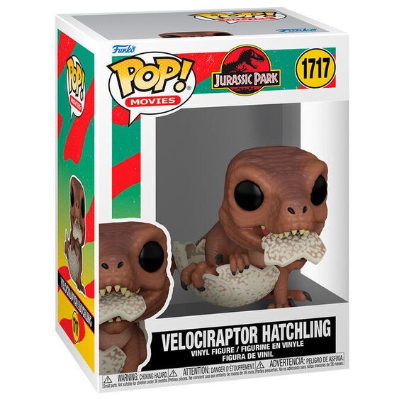 POP figure Jurassic Park Velociraptor Hatchling |  Techbox