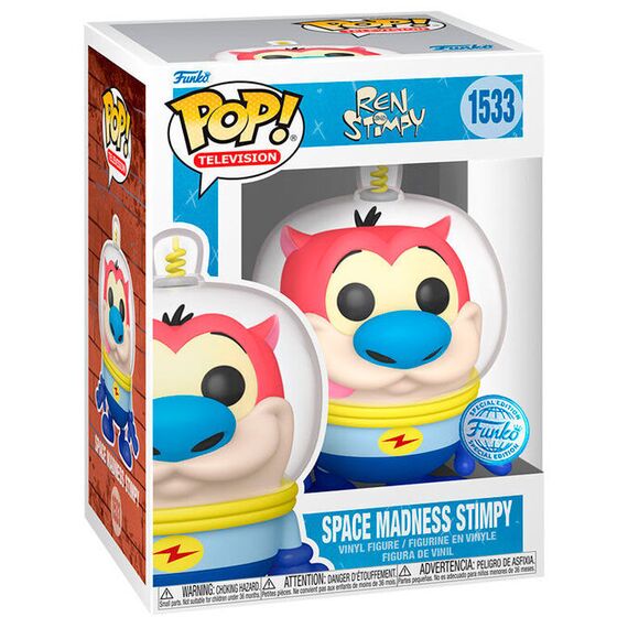 POP figure Ren Stimpy - Space Madness Stimpy - Funko POP - Collectibles - Techbox