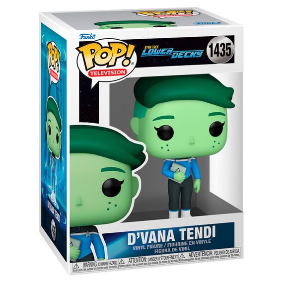 POP figure Star Trek Lower Decks D Vana Tendi |  Techbox