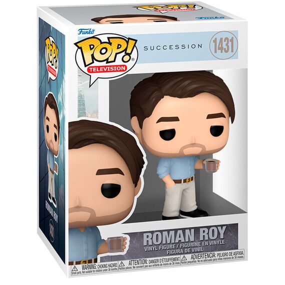 POP figure Succession Roman Roy |  Techbox