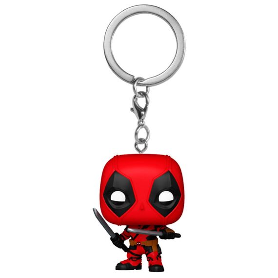Pocket POP Keychain Marvel Deadpool & Wolverine Deadpool |  Techbox