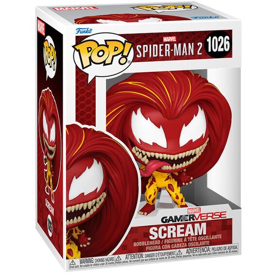 POP figure Marvel Spider-Man 2 Scream - Funko POP - Collectibles - Techbox